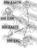 MITSUBISHI MR272744 Engine Mounting